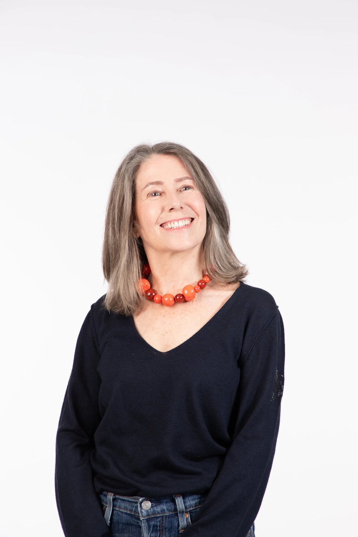 Collar Canicas color Coral