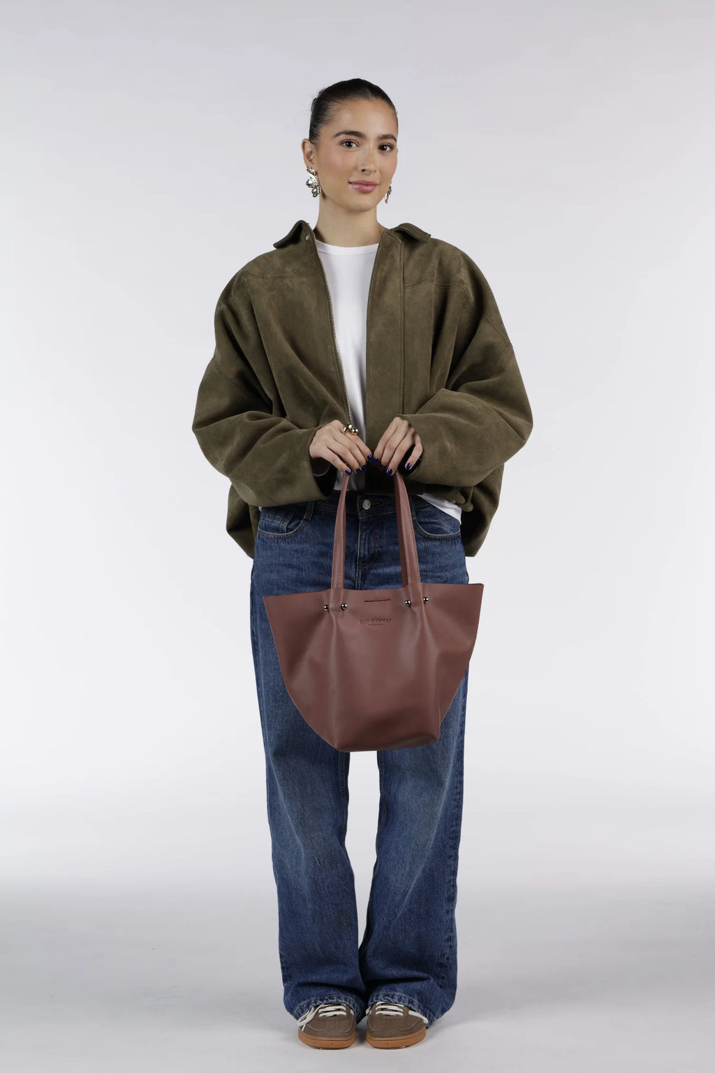 Bolso Piercing Ciruela