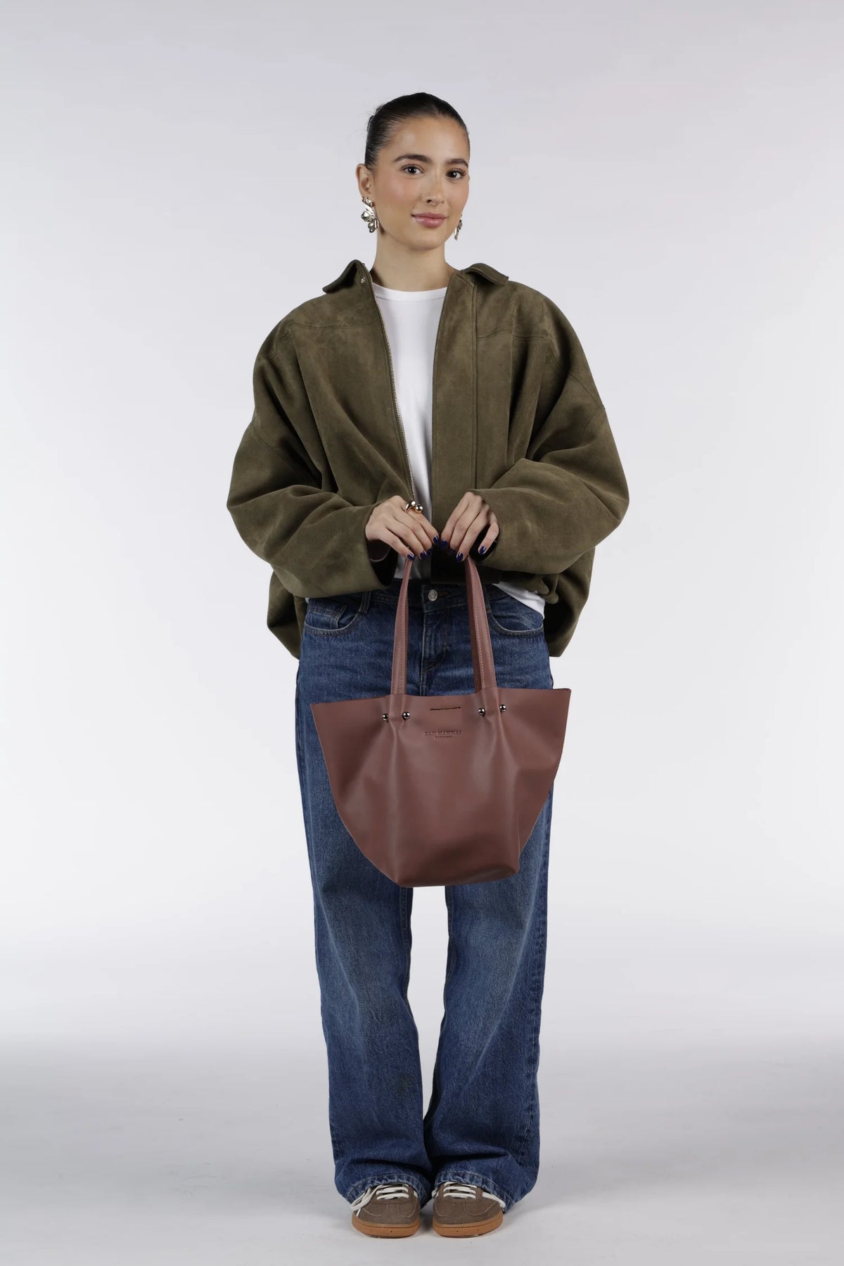 Bolso Piercing Ciruela