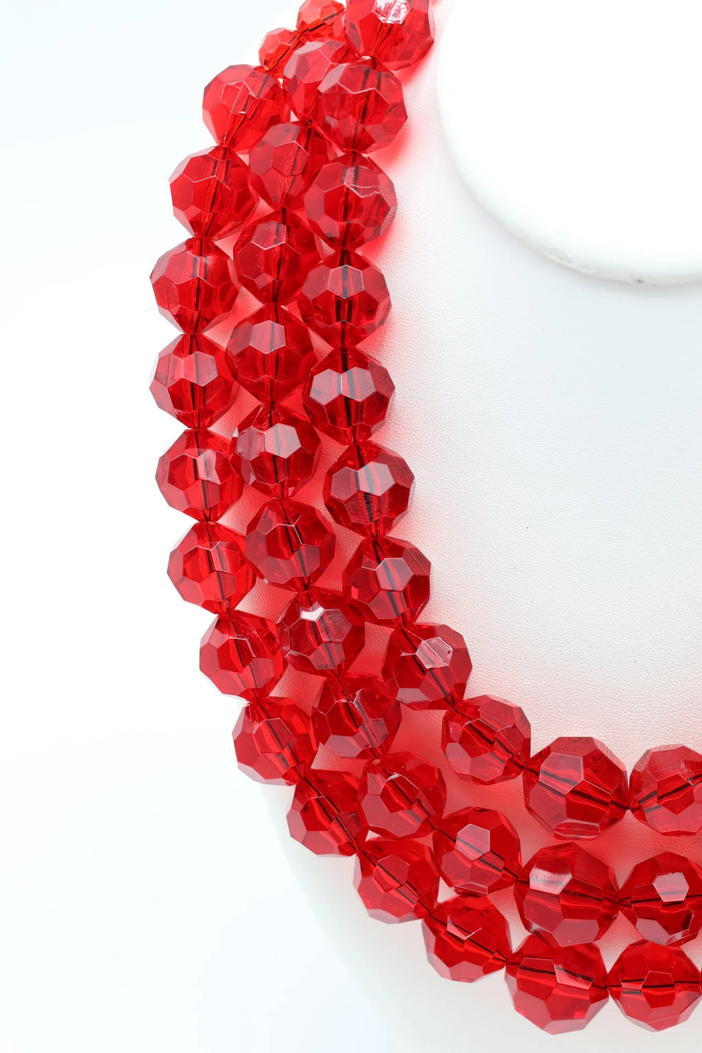 Collar Rojo Tres Vueltas