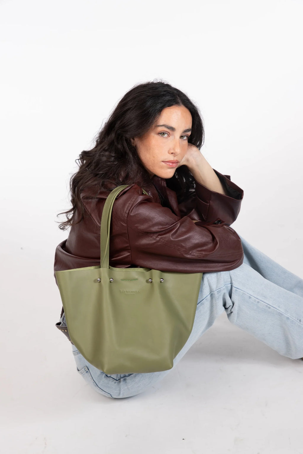 Bolso Piercing Verde Wasabi