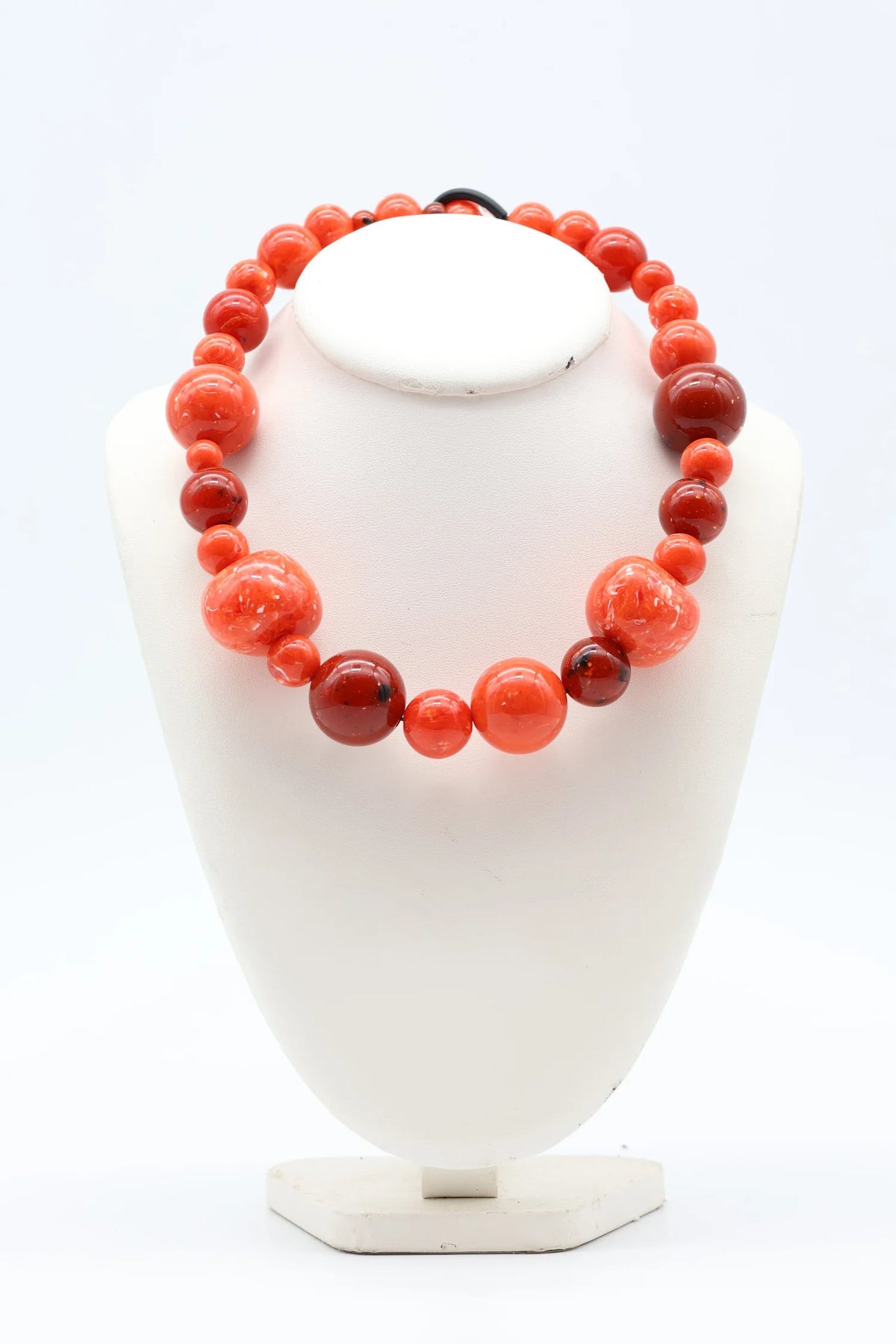 Collar Canicas color Coral