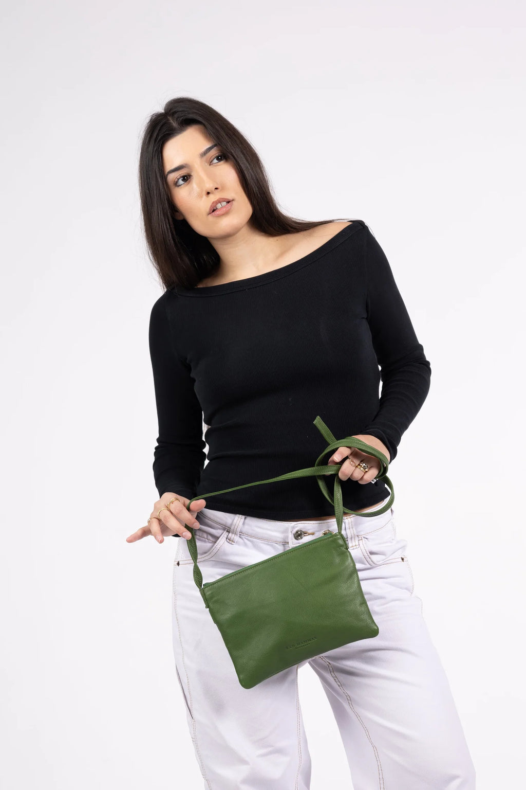 Bandolera Jade Verde