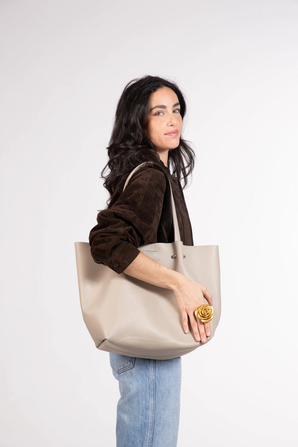 Bolso Piercing XL Piedra