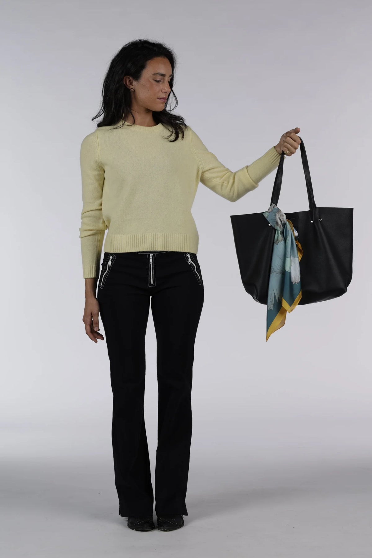 Bolso Piercing XL Negro