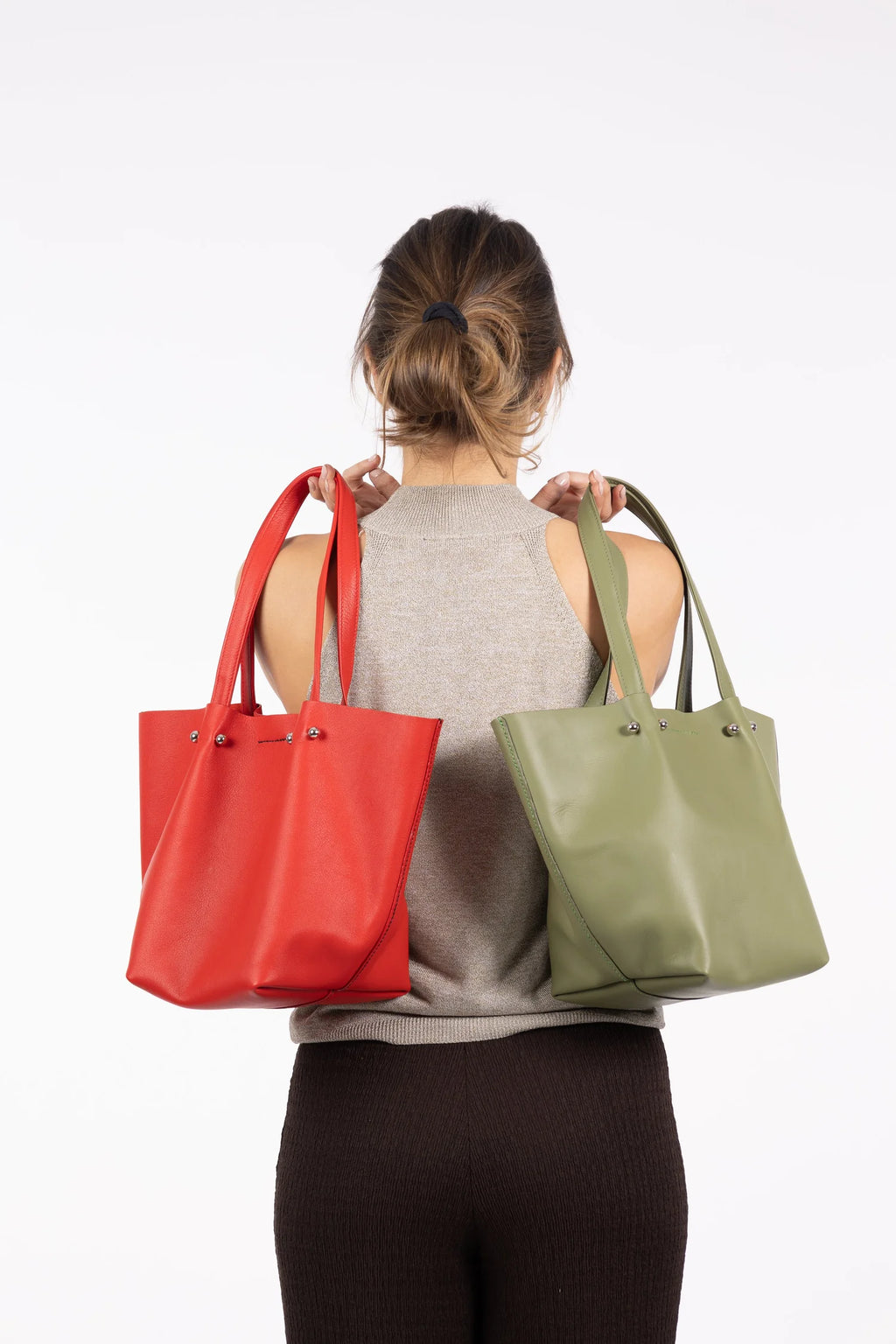 Bolso Piercing Rojo