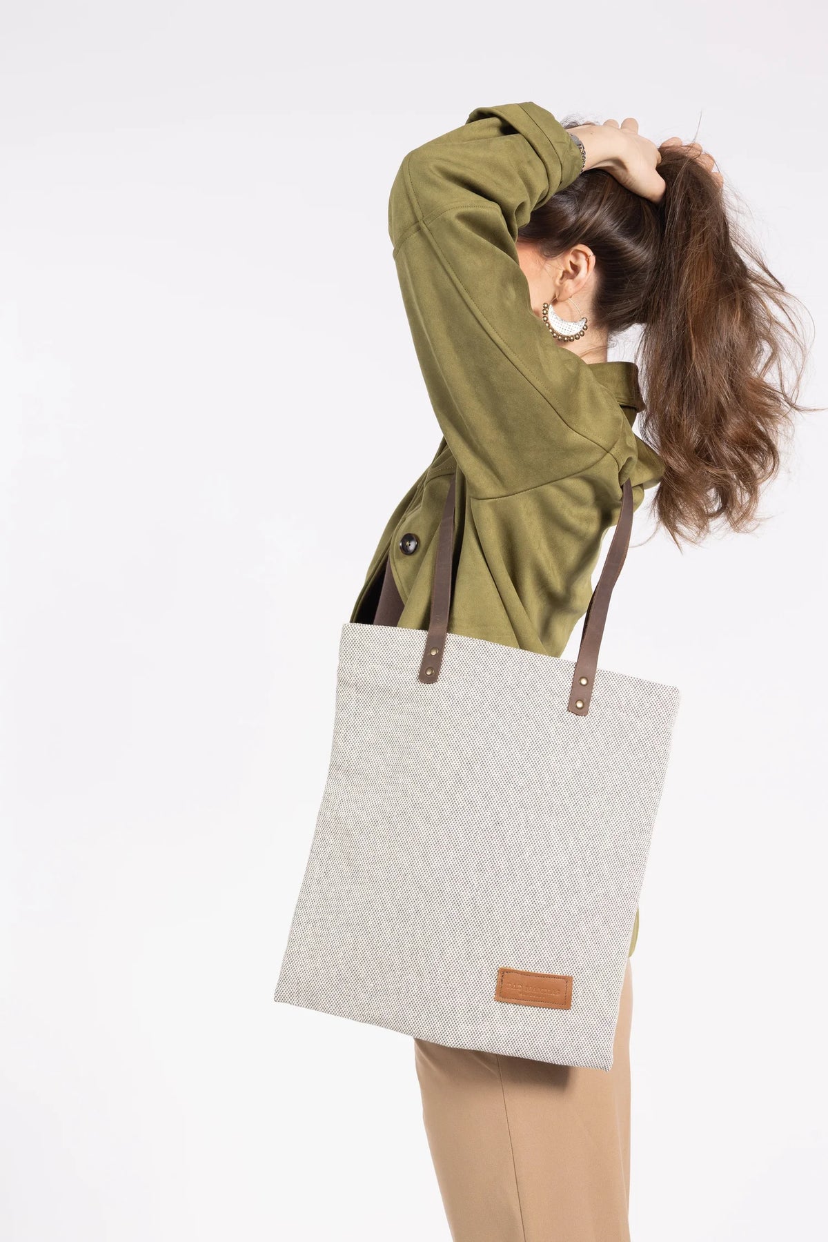 Bolso Daniela JASPEADO GRIS