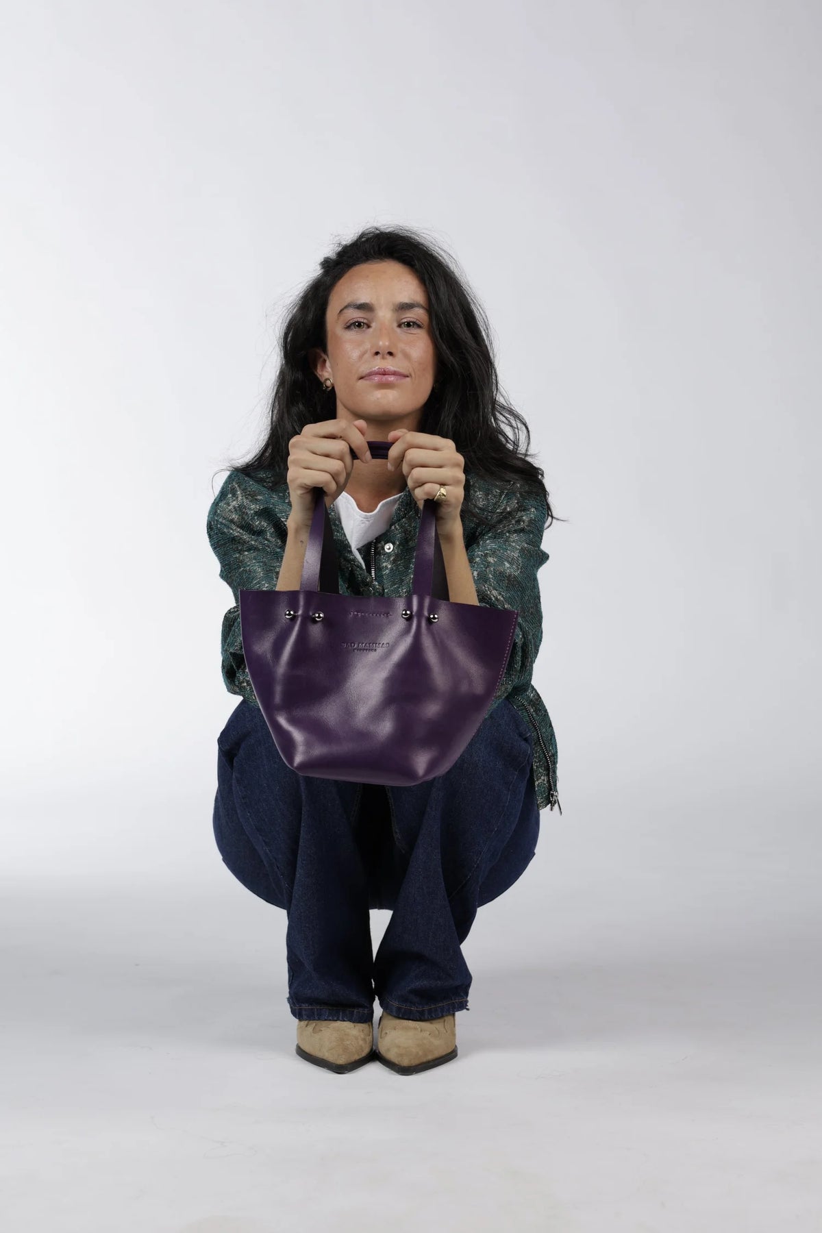 Bolso Piercing Mini Morado