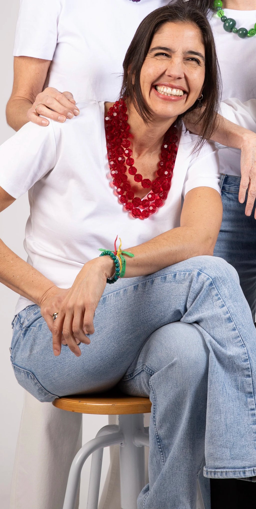 Collar Rojo Tres Vueltas